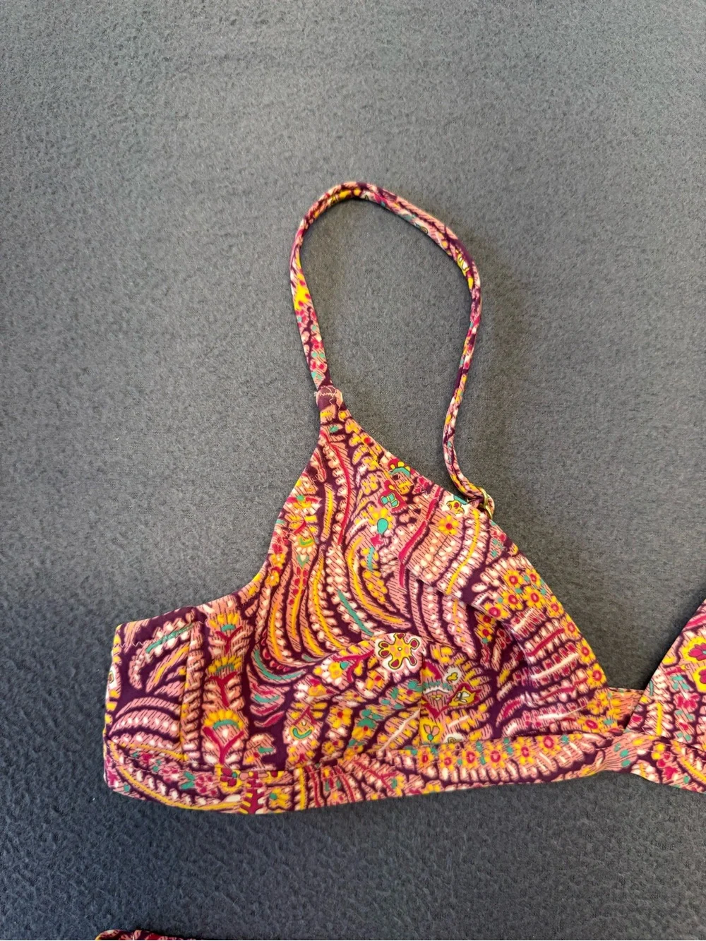 J. Crew Women’s Pink Paisley Two-Piece Bikini Set